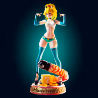 Princess Peach Thin Statue | Super Mario Fan Art by Officer Rhu SFW,NSFW,Futa 3d printed statue,3d printed,nsfw statue,Princess Peach Statue,Super Mario Statue,futa statue,futa figurines,futanari figurines,futanari statue