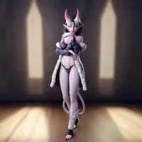 Herzha Statue | Fandel Tales Fan Art by FunserviceSTL SFW,NSFW,Futa 3d printed statue,nsfw statue,Herzha statue,Fandel Tales statue,3d printed figure,3d printed,futa figurines,futanari figurines,futanari statue,futa statue,furry statue