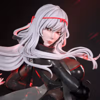 Estatua Scarlet Black Shadow | NIKKE Fan art por Nympha3D SFW,NSFW 3d printed statue,nsfw statue,Scarlet Black Shadow statue,NIKKE statue,3d printed figure,3d printed