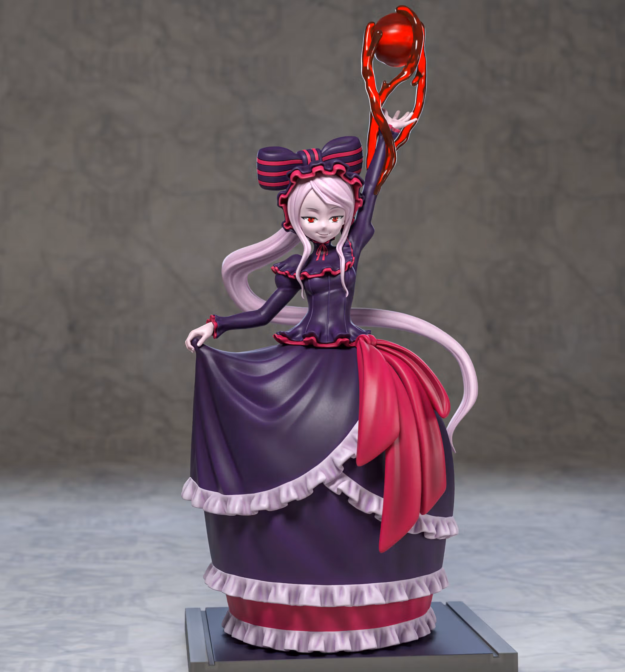 Figura Shalltear Bloodfallen | Overlord Fanart autorstwa Azerama SFW,NSFW 3d printed,3d printed statue,nsfw statue,overlord statue,Shalltear Bloodfallen statue,3d printed figure