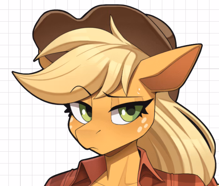 Pegatina Applejack Furry | My Little Pony Pegatina de vinilo SFW furry sticker,sfw sticker,stickers,Applejack,mlp sticker,My Little Pony sticker