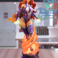 Figura Starfire | DC Fanart autorstwa 3Dmoonn SFW,NSFW 3d printed statue,3d printed,nsfw statue,3d printed figure,Starfire Statue,DC Statue