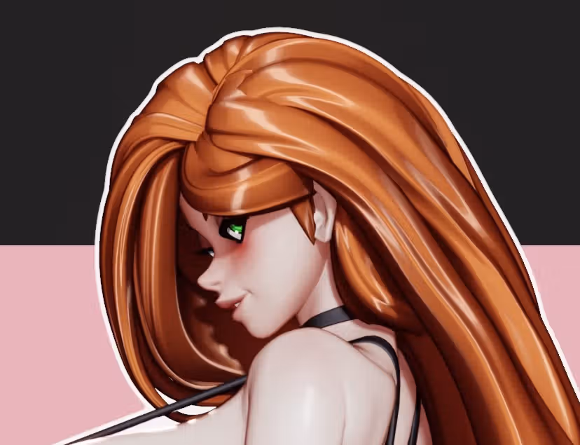 Kim Possible Statue | Kim Possible Art by Rushzilla SFW,NSFW 3d printed statue,3d printed,3d printed figure,Kim Possible Statue,nsfw statue