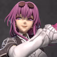 Kafka Statue | Honkai: Star Rail Fan Art by Azerama SFW,NSFW 3d printed,3d printed statue,nsfw statue,Kafka statue,Honkai: Star Rail statue