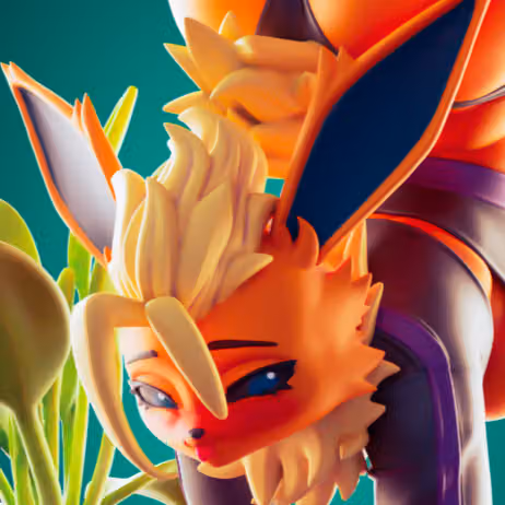 Flareon Eevee Stacked Furry Statue | Pokemon Fan Art by Officer Rhu SFW,NSFW,Futa 3d printed statue,3d printed,3d printed figure,Flareon Stacked Statue,Pokemon Statue,futa statue,futa figurines,futanari figurines,futanari statue,nsfw statue,furry statue