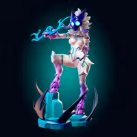 Estatua Lamb | League of Legends Fan art por Officer Rhu SFW,NSFW,Futa 3d printed statue,3d printed,nsfw statue,furry statue,futa statue,Lamb statue,League of Legends statue,futa figurines,futanari figurines,futanari statue