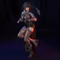 Statue Jane Doe | Zenless Zone Zero Fan art par FunserviceSTL SFW,NSFW,Futa 3d printed statue,nsfw statue,Jane Doe statue,Zenless Zone Zero,3d printed figure,3d printed,futanari statue,futanari figurines,futa figurines,futa statue