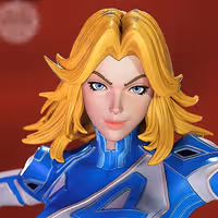 Statua Invisible Woman | Marvel Rivals Fan art di PEACHFIGURE SFW,NSFW 3d printed,3d printed statue,Invisible Woman statue,Marvel statue,nsfw statue