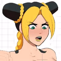 Jolyne Kujo Bust NSFW Sticker | Anime Stickers Ecchi Cartoon NSFW null