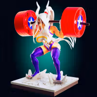 Rumi Usagiyama Mirko Fitness Bunny Girl Statue | My Hero Academia Fanart von Officer Rhu SFW,NSFW,Futa 3d printed,Rumi Usagiyama statue,futa statue,My Hero Academia statue,furry statue,nsfw statue,futa figurines,futanari figurines,futanari statue