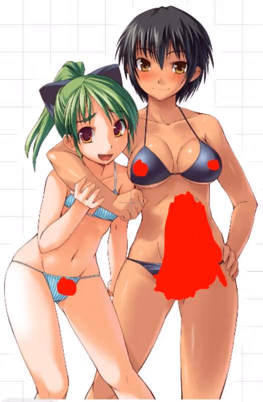 Pegatina Aya And Ai Futa | Futabu Pegatinas Futanari Ecchi Cartoon Futa futanari sticker,stickers,futa sticker,futabu sticker,nsfw sticker