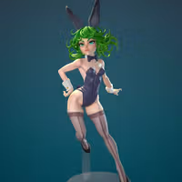 Tatsumaki Statue | One-Punch Man Fanart von Dinamuuu3d SFW,NSFW 3d printed statue,3d printed,Tatsumaki Statue ,3d printed figure,nsfw statue,One-Punch Man Statue