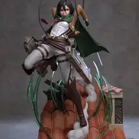 Mikasa Ackerman Statue | Attack on Titan Fanart von Azerama SFW,NSFW 3d printed,3d printed statue,nsfw statue,Mikasa Ackerman statue,Attack on Titan statue