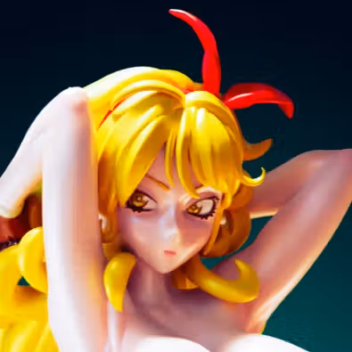 Launch Statue | Dragon Ball Fan Art by Officer Rhu SFW,NSFW,Futa 3d printed statue,3d printed,nsfw statue,Launch Statue,Dragon Ball Statue,futa statue,futa figurines,futanari figurines,futanari statue