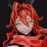 Red Hood Statue | NIKKE Fan Art by Gr8Tech SFW,NSFW 3d printed statue,nsfw statue,Red Hood statue,NIKKE statue,3d printed figure,3d printed