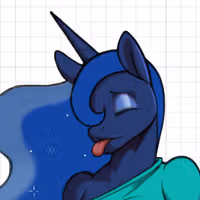Princess Luna Sleepy Furry Sticker | My Little Pony Vinyl Sticker SFW furry sticker,sfw sticker,stickers,Princess Luna,mlp sticker,My Little Pony sticker