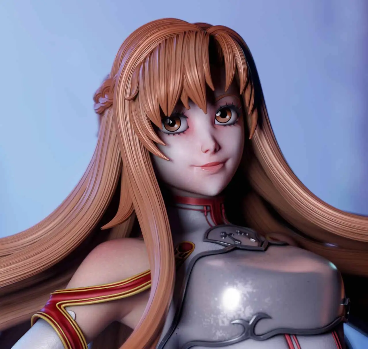 Asuna Statue | Sword Art Online Fan Art by 3Dmoonn SFW 3d printed,3d printed statue,Asuna Statue,Sword Art Online statue,3d printed figure