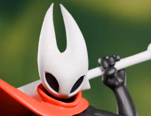 Hornet Statue | Hollow Knight Fan Art by Heraldo Sculpt SFW 3d printed statue,3d printed,Hornet Statue,Hollow Knight Statue