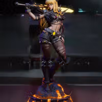 Magik Statue | Marvel Rivals Fan Art by 3Dmoonn SFW,NSFW 3d printed,3d printed statue,Magik Statue,Marvel Rivals statue,nsfw statue