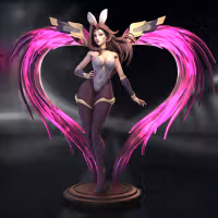 KaiSa Bunny Statue | League of Legends Fan Art by Azerama SFW,NSFW 3d printed,3d printed statue,nsfw statue,KaiSa Bunny statue,league of legends statue