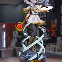 Frieren Statue | Frieren: Beyond Journey's End Fan Art by 3Dmoonn SFW 3d printed,3d printed statue,Frieren Statue,Frieren: Beyond Journey's End statue