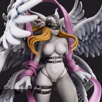 Angewomon Furry Statue | Digimon Fan Art by Anyonensfw SFW,NSFW 3d printed statue,3d printed,nsfw statue,3d printed figure,Angewomon Statue,furry statue,Digimon Statue