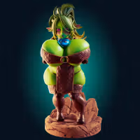 Statue Goblin Girl Big Boobs | Monster Girl Fan art par Officer Rhu SFW,NSFW,Futa 3d printed statue,3d printed,3d printed figure,Goblin Girl Statue,Monster Girl Statue,nsfw statue,futa statue,futa figurines,futanari figurines,futanari statue
