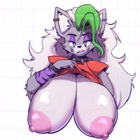 Roxanne Nsfw v5 Sticker | Five Nights at Freddy's Vinyl Sticker NSFW furry sticker,stickers,roxanne sticker,nsfw sticker,Nights at Freddy's