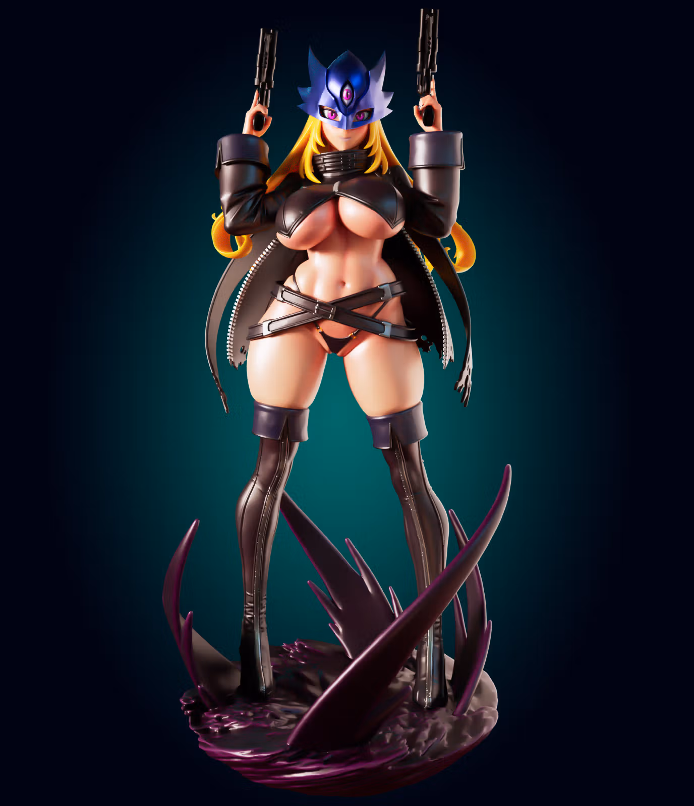 Statua Beelstramon Mommy | Digimon Fan art di Officer Rhu SFW,NSFW,Futa 3d printed,3d printed figure,Beelstramon statue,futa statue,Digimon statue,nsfw statue,futa figurines,futanari figurines,futanari statue