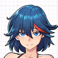 Ryuko Matoi Bikini V1 Sticker | Kill la Kill Vinyl-Sticker SFW,NSFW sfw sticker,Ryuko Matoi sticker,nsfw sticker,Kill la Kill stickers,anime girl sticker