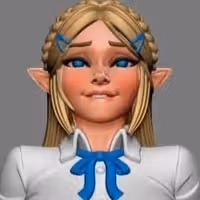 Figura Student Zelda | The Legend of Zelda Fanart autorstwa Digital Dark SFW,NSFW,Futa 3d printed statue,3d printed,nsfw statue,futa statue,3d printed figure,Student Zelda Statue,The Legend of Zelda Statue,futa figurines,futanari figurines,futanari statue