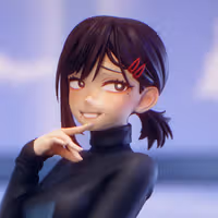 Figura Kobeni Higashiyama | Chainsaw Man Fanart autorstwa EggmaStudios SFW,NSFW 3d printed statue,3d printed,3d printed figure,Kobeni Higashiyama Statue,Chainsaw Man Statue,nsfw statue