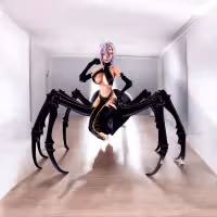 Figura Rachnera | Monster Musume Fanart autorstwa PEACHFIGURE SFW,NSFW 3d printed statue,3d printed,nsfw statue,3d printed figure,Rachnera statue,Monster Musume statue