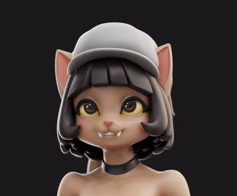 Ivy Pepper Furry Statue | Lackadaisy Fan Art by Anyonensfw SFW,NSFW,Futa 3d printed statue,3d printed,nsfw statue,3d printed figure,Ivy Pepper Statue,furry statue,futa statue,futa figurines,futanari figurines,futanari statue