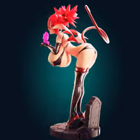 Statua Etna | Disgaea Fan art di Officer Rhu SFW,NSFW,Futa 3d printed statue,3d printed figure,Etna statue,futa statue,Disgaea statue,nsfw statue,futa figurines,futanari figurines,futanari statue