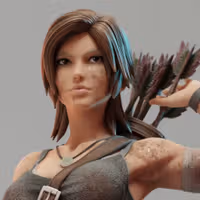Lara Croft Statue | Tomb Raider Fanart von 3Dmoonn SFW,NSFW 3d printed statue,3d printed,nsfw statue,3d printed figure,Lara Croft Statue,Tomb Raider statue