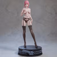 Makima Statue | Chainsaw Man Fan Art by Azerama SFW,NSFW 3d printed,3d printed statue,nsfw statue,Makima statue,Chainsaw Man statue