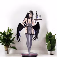 Albedo Statue | Overlord Fan Art by PEACHFIGURE SFW,NSFW 3d printed statue,3d printed,nsfw statue,3d printed figure,Albedo statue,Overlord statue