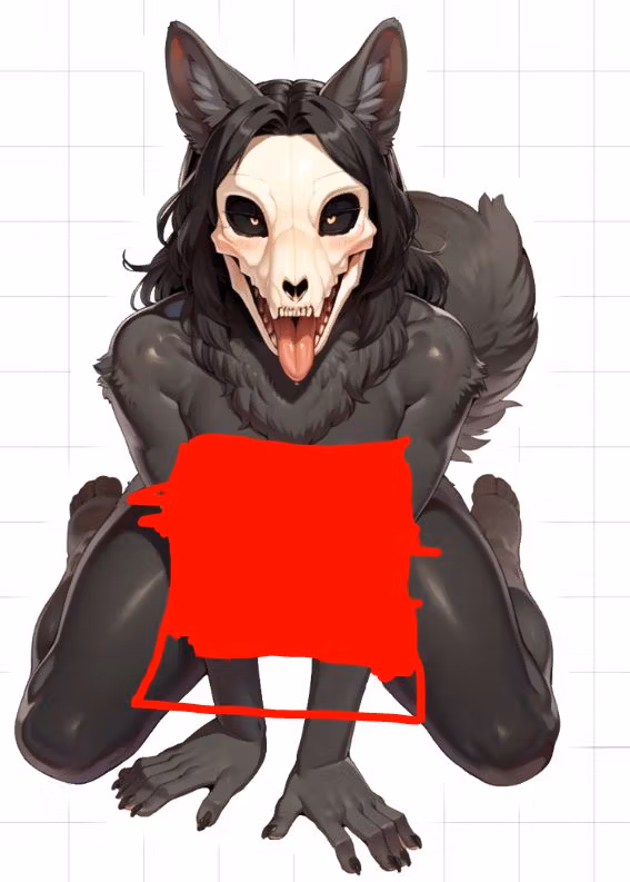 Mal0 Puppy Eyes Sticker | SCP Vinyl Sticker NSFW null