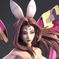 KaiSa Bunny Statue | League of Legends Fan Art by Azerama SFW,NSFW 3d printed,3d printed statue,nsfw statue,KaiSa Bunny statue,league of legends statue