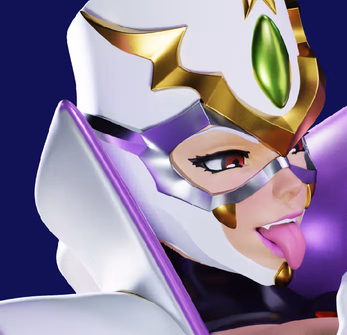 Phantom Lady Statue | Mahou Kaiju Fanart von Freyas Fantasys NSFW,Futa 3d printed statue,3d printed,3d printed figure,Mahou Kaiju Statue,Phantom Lady Statue,nsfw statue,futa figurines,futanari figurines,futanari statue,futa statue