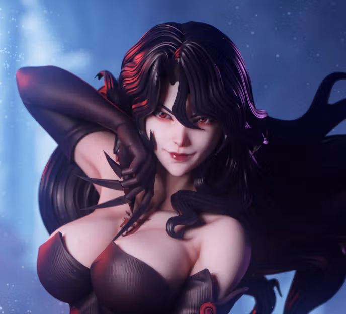 Lust Statue | Full Metalalchemist Fanart von 3Dmoonn SFW,NSFW 3d printed,3d printed statue,Lust Statue,Full Metalalchemist statue,3d printed figure,nsfw statue