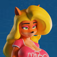 Tawna Statue | Crash Bandicoot Fanart von PolyBitsArt SFW,NSFW 3d printed statue,3d printed,nsfw statue,3d printed figure,Tawna Statue,Crash Bandicoot statue
