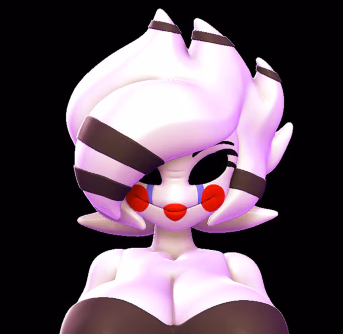 Marie Onette Statue | Five Nights at Freddy's Fan Art by Nonotoys SFW,NSFW 3d printed statue,3d printed,nsfw statue,furry statue,3d printed figure,Nights at Freddy's statue,Marie Onette statue