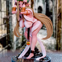 Celestine Lucross Chained Statue | Mahou Kaiju Fanart von Momoji3d SFW,NSFW 3d printed,3d printed statue,nsfw statue,Celestine Lucross statue,Mahou Kaiju statue