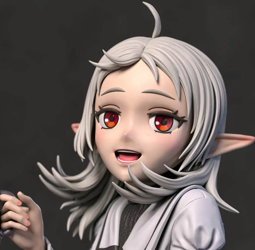 Sylphiette Greyrat Statue | Mushoku Tensei Fanart von Azerama SFW,NSFW 3d printed,3d printed statue,nsfw statue,Sylphy statue,Sylphiette Greyrat Statue,Mushoku Tensei statue