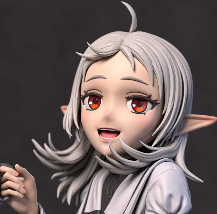 Sylphiette Greyrat Statue | Mushoku Tensei Fan Art by Azerama SFW,NSFW 3d printed,3d printed statue,nsfw statue,Sylphy statue,Sylphiette Greyrat Statue,Mushoku Tensei statue