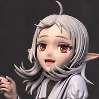 Sylphiette Greyrat Statue | Mushoku Tensei Fanart von Azerama SFW,NSFW 3d printed,3d printed statue,nsfw statue,Sylphy statue,Sylphiette Greyrat Statue,Mushoku Tensei statue