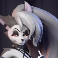 Loona Statue | Helluva Boss Fan Art by Azaak3d SFW,NSFW 3d printed statue,3d printed,nsfw statue,furry statue,loona statue,Helluva Boss Statue