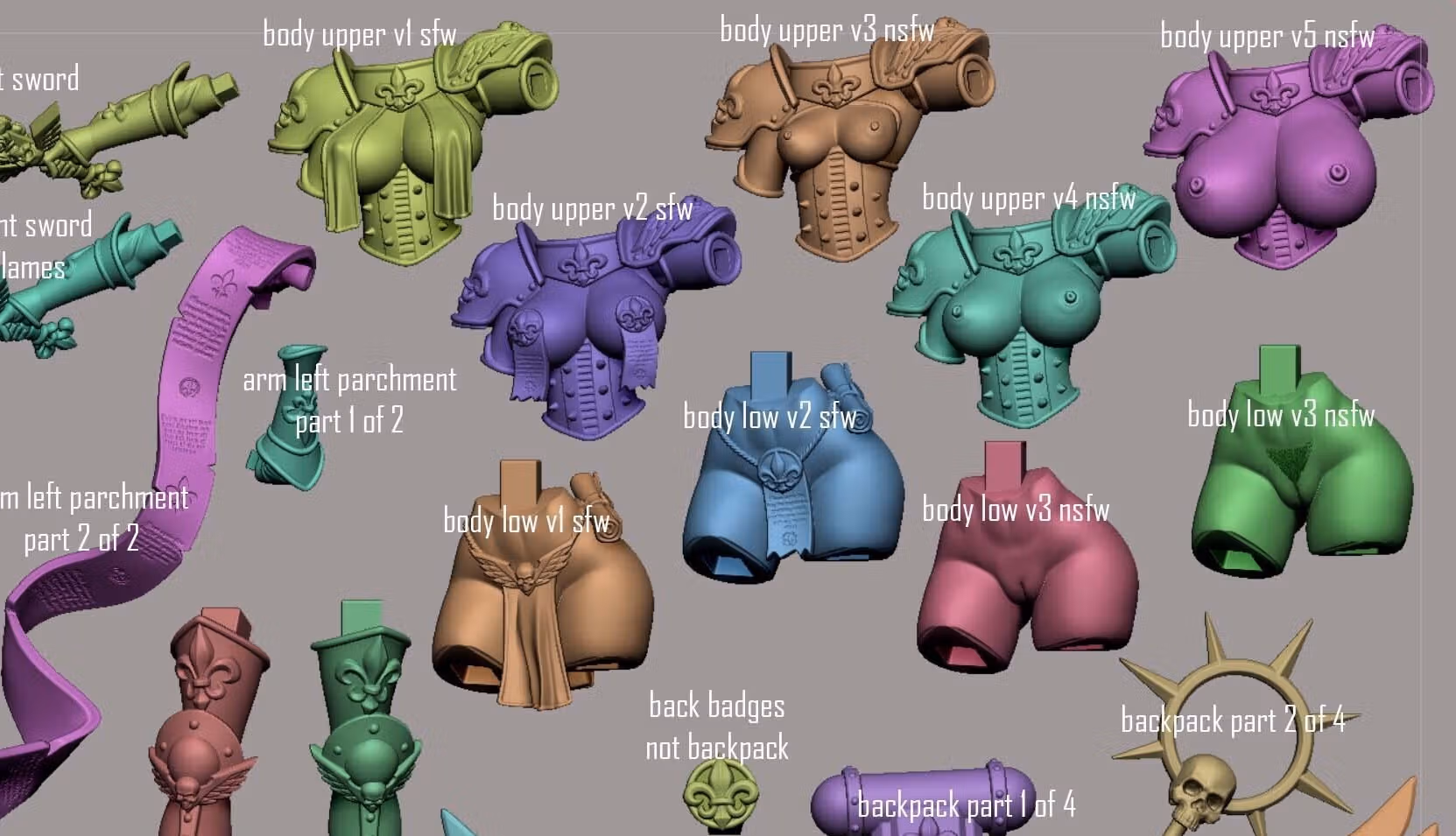 Battle Thicc Saint Celeste Statue | 40k Fan Art by Digital Dark SFW,NSFW,Futa 3d printed statue,3d printed,nsfw statue,futa statue,futa figurines,futanari figurines,futanari statue,3d printed figure,Battle Thicc Saint Celeste Statue,warhammer 40k statue 